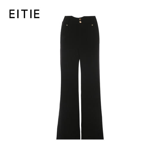 EITIE爱特爱高腰H型通勤时尚气质长裤8405107 商品图6