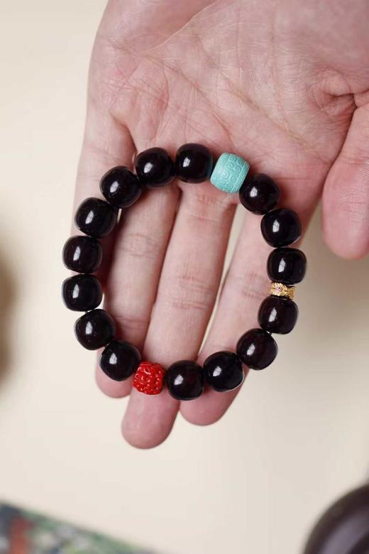 紫檀原创【清瑜】男款手串 12x13mmx15颗 商品图2