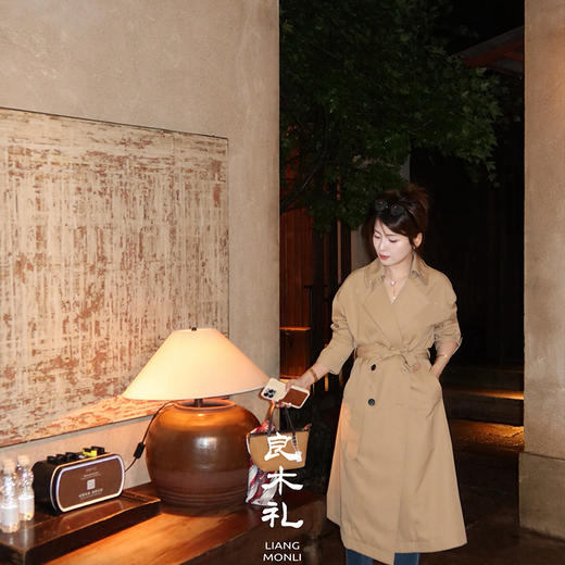 【预售7天】良木礼羊毛风衣（Q2591818） 商品图7