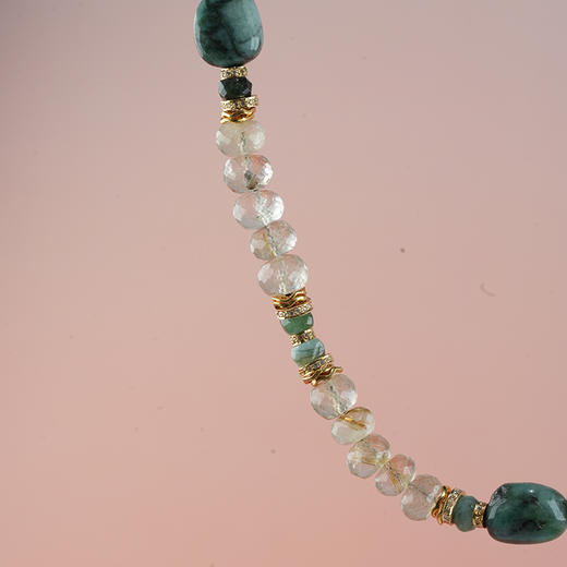 订购8周到｜Bohemian Rhapsodie-SARAH-祖母绿 串珠 项链［法国设计师］ 商品图8