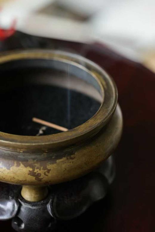 精致定制款铜香炉 铜+血檀 商品图7
