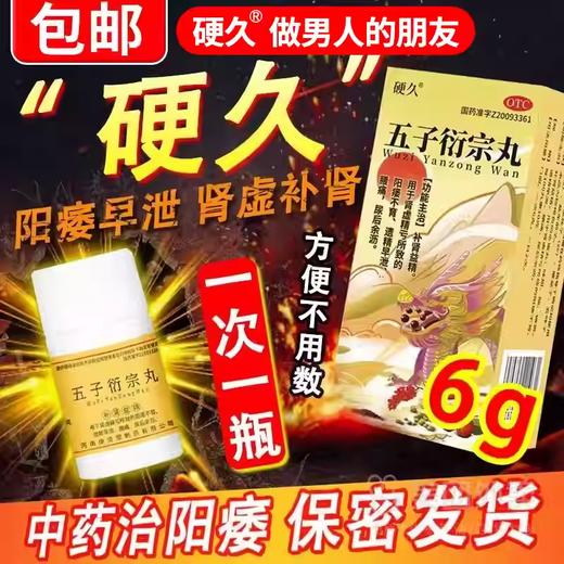 五子衍宗丸6克x1瓶/盒 商品图0