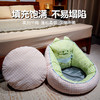 自然醒三维立体PP棉方巾喵格子蒲团坐垫QYL 商品缩略图4