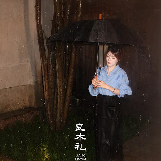 【预售7天】良木礼羊皮半裙(Q2591824) 商品图1