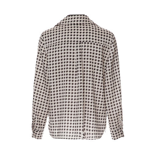 EITIE爱特爱针织拼接假两件套设计时尚减龄小上衣8313014 商品图3