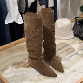 【特价不退换】【部分现货】良木礼进口牛反绒靴（Q2584810）