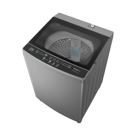 MB120L3D 美的波轮全自动洗衣机 玄武灰 门盖高光黑,白玻,普通银丝印 钢化玻璃 波轮式 220V,1Ph 50Hz 商品图3