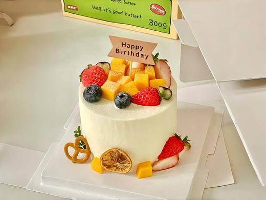 【4寸水果缤纷】叮当CAKE爆款生日蛋糕-鲜果奶油蛋糕 商品图0