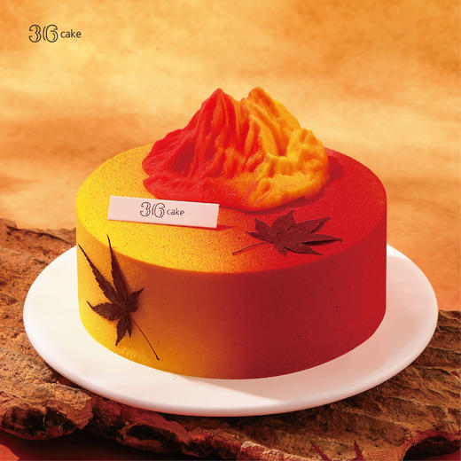 枫林晚·栗子伯爵蓝莓慕斯 商品图0