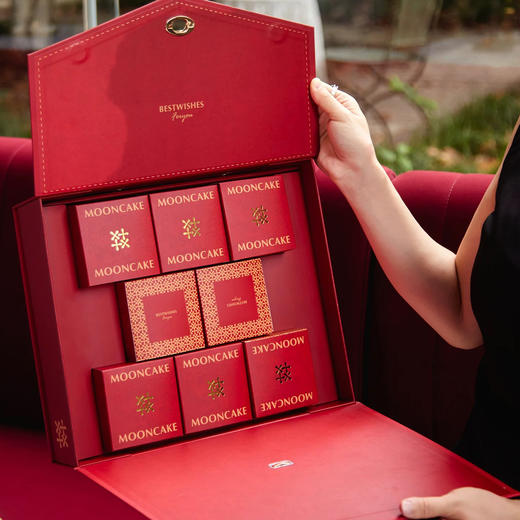 同城配送 | 丹桂流朱 中秋月饼礼盒 商品图2