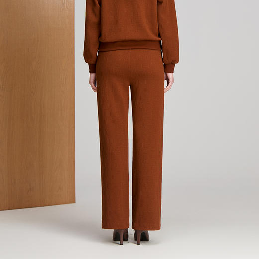 EITIE爱特爱弹力丈根腰头设计时尚年轻直筒版型裤子8405106 商品图4