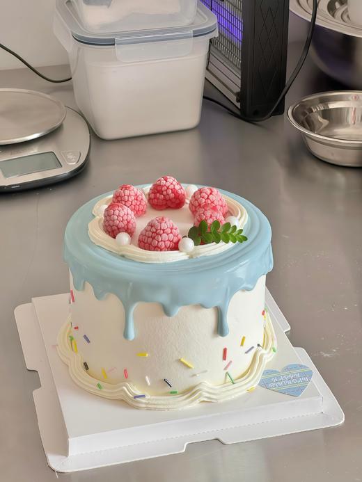 【蓝的愿望2】叮当CAKE爆款生日蛋糕-鲜果奶油蛋糕 商品图0