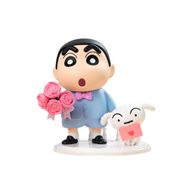 Pokemon/宝可梦 收藏手办 中尺寸 蜡笔小新浪漫花束