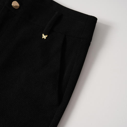 EITIE爱特爱高腰H型通勤时尚气质长裤8405107 商品图10