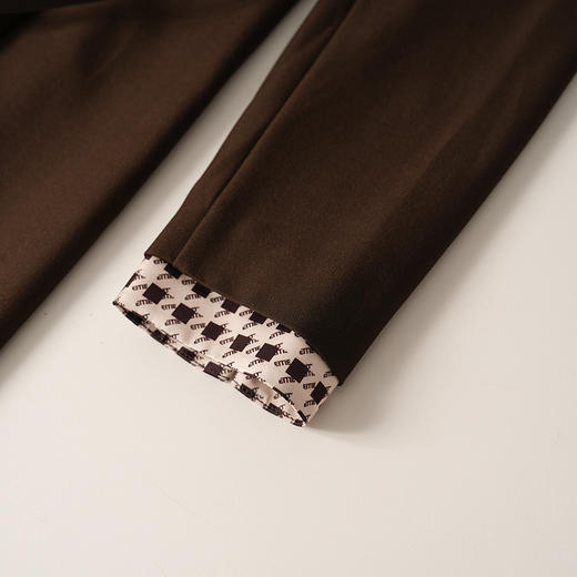 EITIE爱特爱撞料衬衫领下摆压褶设计连衣裙8307031 商品图5