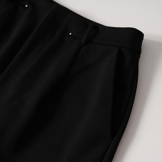 EITIE爱特爱前中烫迹线显瘦塑形直筒长裤子8305010 商品图3