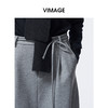 VIMAGE纬漫纪A版配本布腰绳秋冬新款包容性强半裙V2406109 商品缩略图3