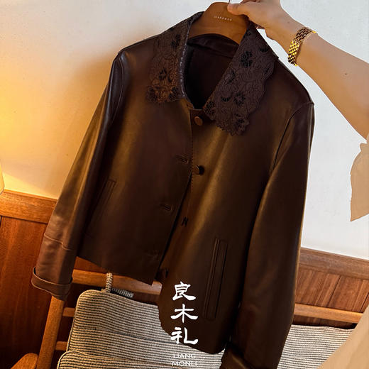 良木礼花边绵羊皮衣（Q2582119） 商品图3