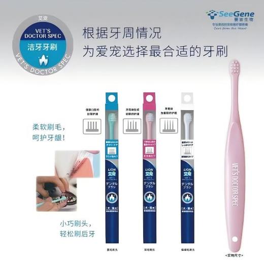 VET'S DOCTOR SPEC 牙刷 三种形状 商品图0