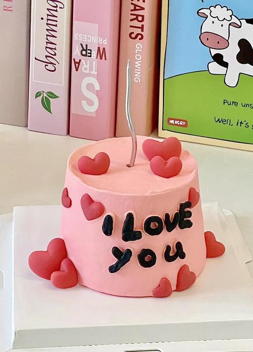 【5寸粉红佳人】叮当CAKE爆款生日蛋糕-鲜果奶油蛋糕 商品图0