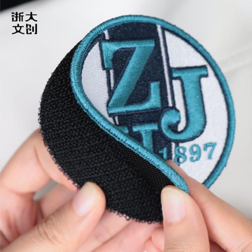 浙江大学求是鹰刺绣魔术贴-蓝色/黑色 商品图2