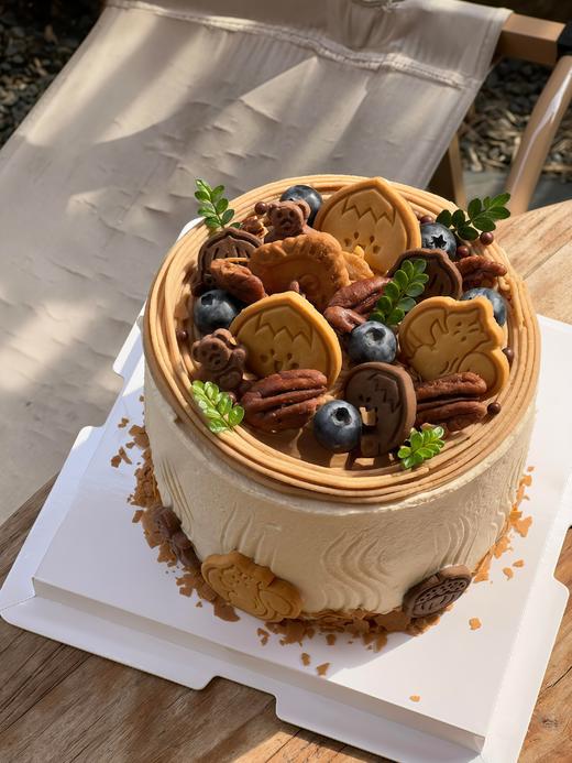 【栗子奶冻斑斓蛋糕】叮当热卖蛋糕-鲜果奶油蛋糕 商品图0