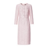 EITIE爱特爱优雅精致粉色千金感小香风粗花呢秋季新款连衣裙C2507860 商品缩略图5