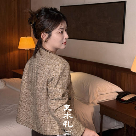 【不退不换】良木礼小香风外套（Q2591822） 商品图4