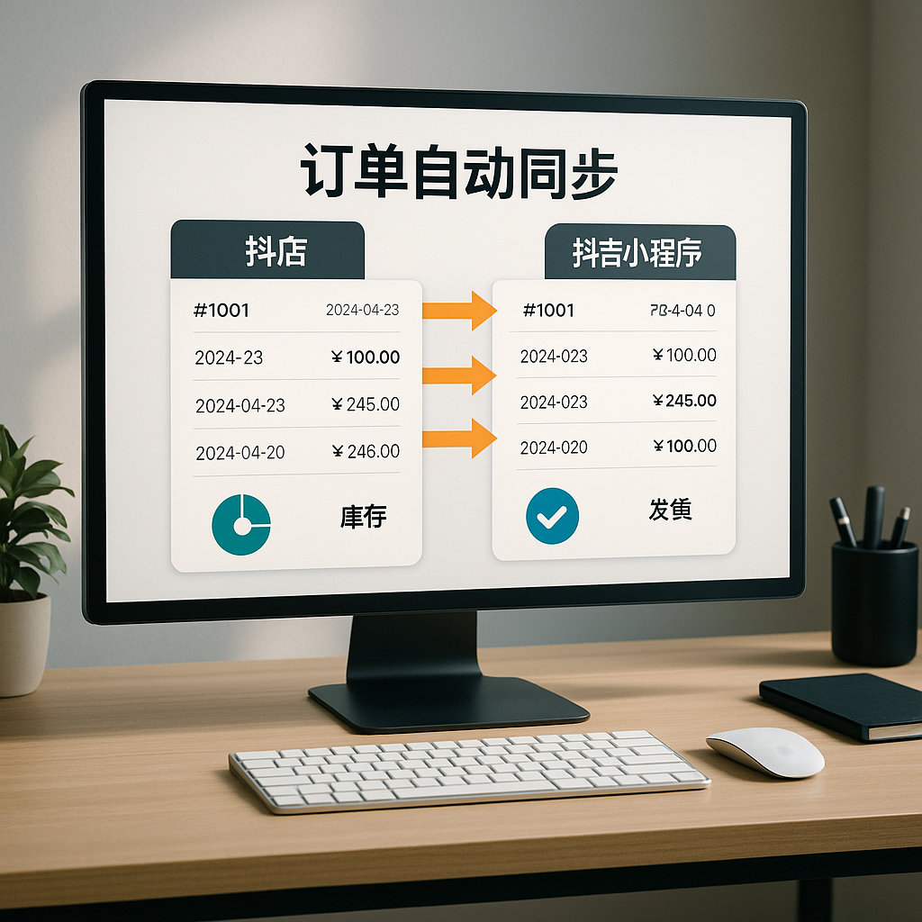 抖店订单为什么无法自动同步到小程序？