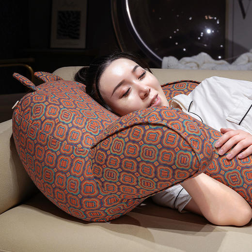 自然醒卡通三层纱拥抱式腰靠QYL 商品图9