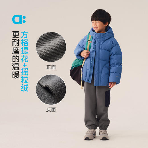 【冬Vol.2】allblu幼岚【格格绒工装裤】儿童裤子男童女童秋冬季保暖裤子ZY 商品图4