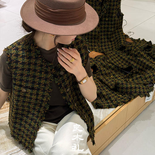 【预售7天】良木礼小香风马甲（Q259153） 商品图1