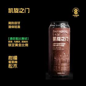 【冷库储存】沙坡尾啤酒 凯旋之门三倍干投现代西海岸IPA啤酒 7.2%vol 500ml