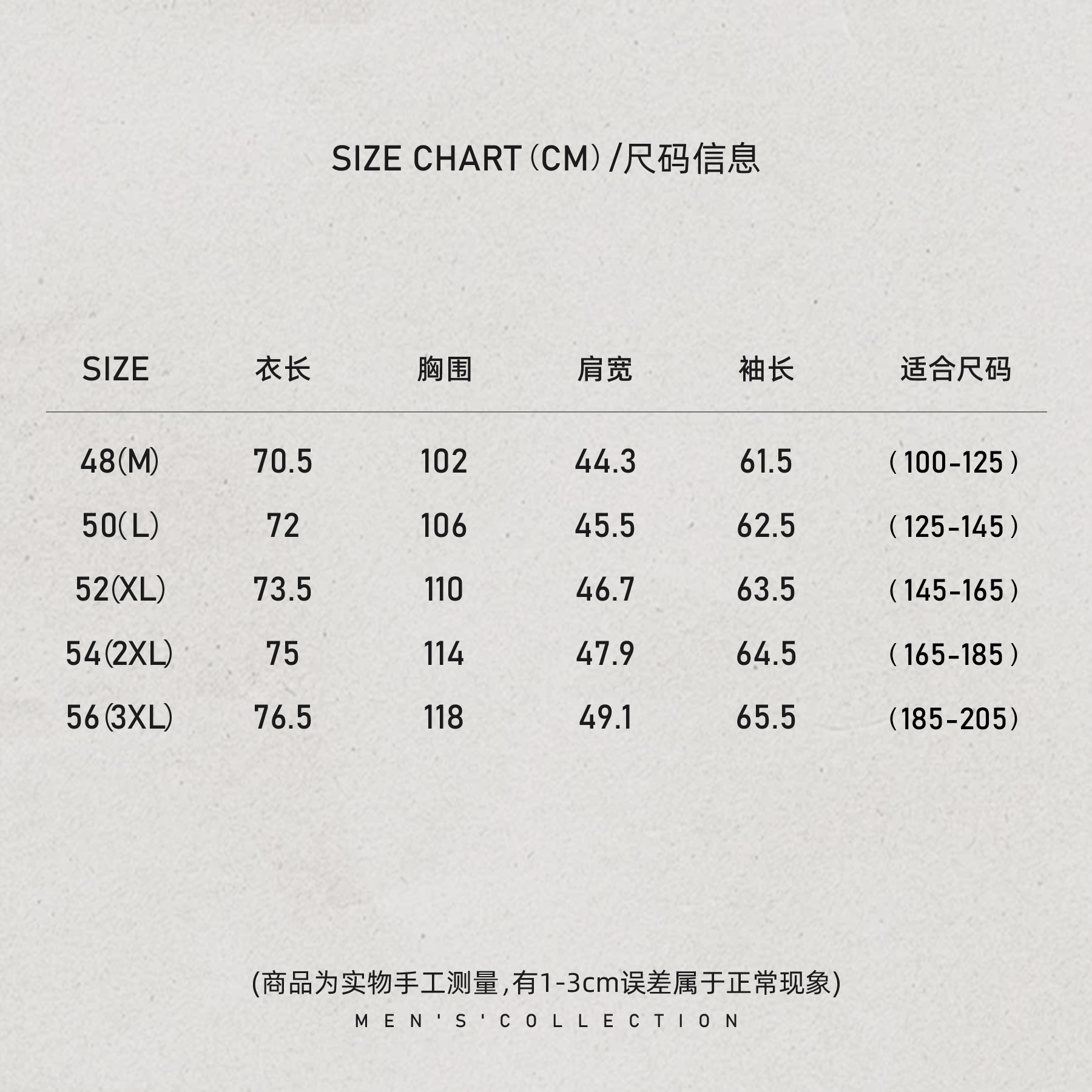 「杰家绵羊皮」秦磊男装100绵羊皮荔枝纹皮衣夹克LL-WWT0087 N9商品图4