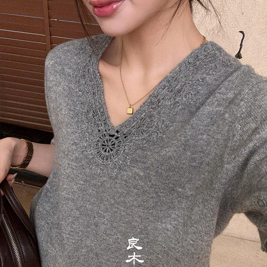 【部分现货】良木礼山羊绒上衣（Q259112） 商品图1