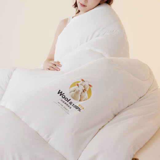 【换季出清】自然醒防跑毛优选澳洲羊毛被金标甄选澳洲羊毛被LFS 商品图1