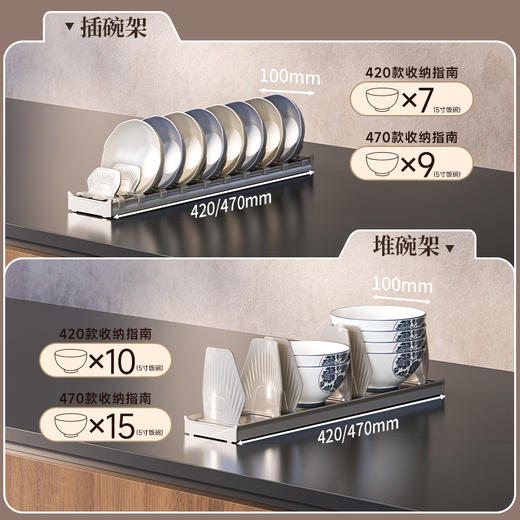 魔法抽Ⅳ【碗碟架-插锅架-挂盒】模块 商品图1