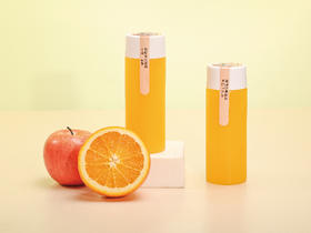 鲜榨苹果雪梨橙