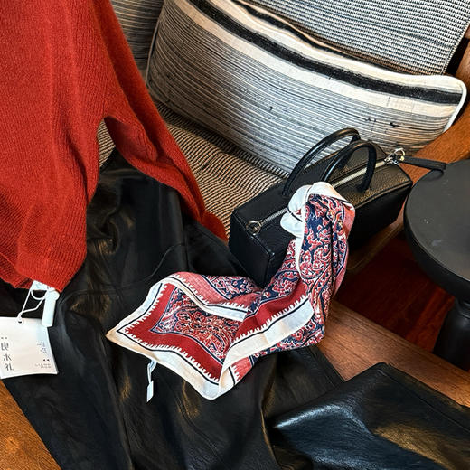 【不退不换】【预售7天】良木礼方巾（Q2591423） 商品图1