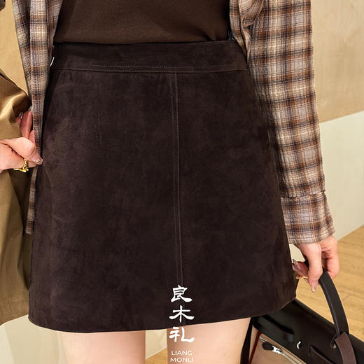 良木礼羊皮半裙（Q258480） 商品图0