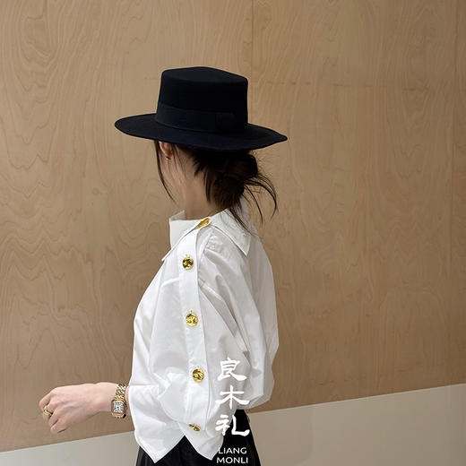 【预售7天】良木礼不规则衬衫（Q2584251） 商品图3