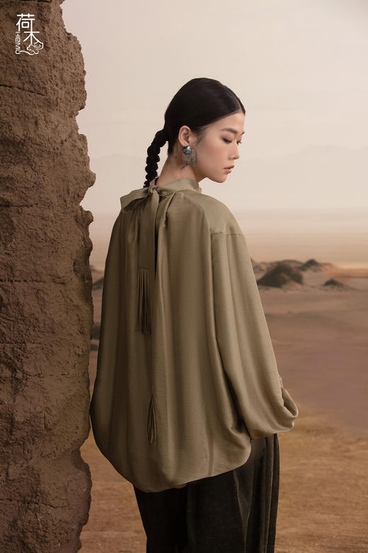 荷木HEMU丨褶意·上衣 商品图1