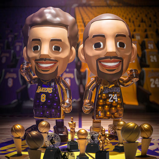 王牌化身 moneyball手办 400% 科比 正版球星Kobe黑曼巴潮玩可动手办公仔高档收藏 商品图3