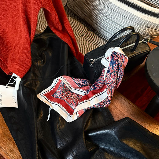 【不退不换】【预售7天】良木礼方巾（Q2591423） 商品图0