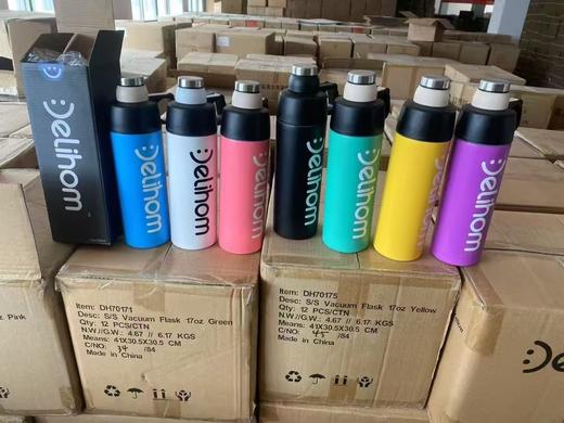 现货 会员福利，每人限购一个哈 出口的Delihom户外保温保冷杯.. 商品图1