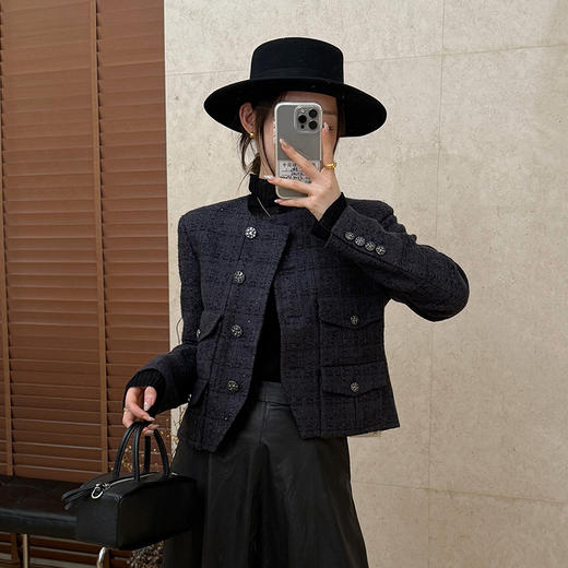 【特价不退不换】【现货】良木礼小香风外套（Q2591821） 商品图1