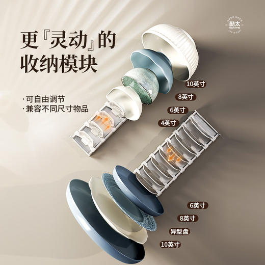 魔法抽Ⅳ【碗碟架-插锅架-挂盒】模块 商品图4