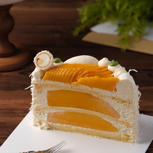 【多肉椰香芒芒蛋糕】叮当热卖蛋糕-鲜果奶油蛋糕 商品图1