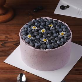 【多肉蓝莓巧克力蛋糕】叮当热卖蛋糕-鲜果奶油蛋糕