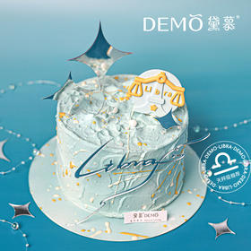 浅蓝序曲·创意主题奶油蛋糕|Prelude in Light Blue